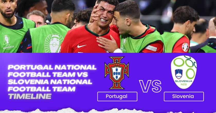 Portugal National Football Team vs Slovenia National Football Team Timeline