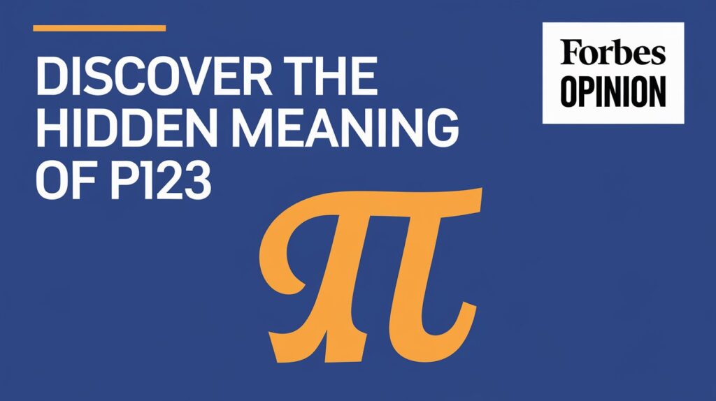 Discover the Hidden Meaning of pi123: What is it?