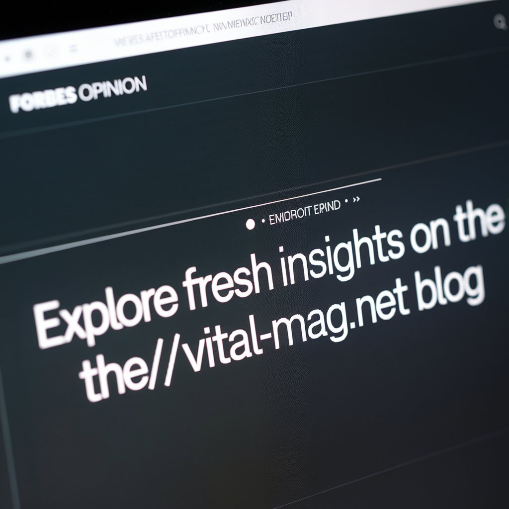 Explore Fresh Insights on the ://vital-mag.net Blog