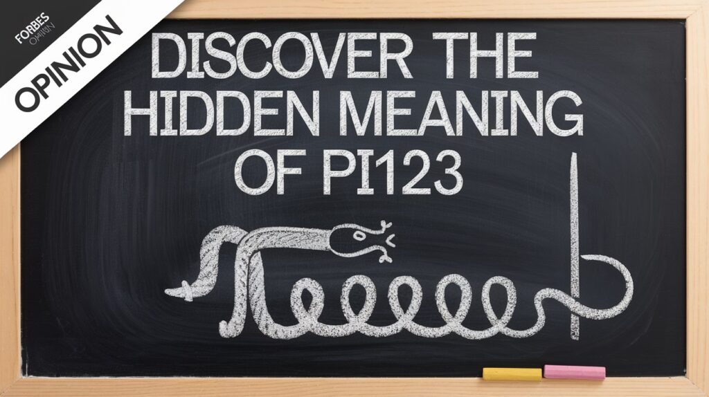 Discover the Hidden Meaning of pi123: What is it?