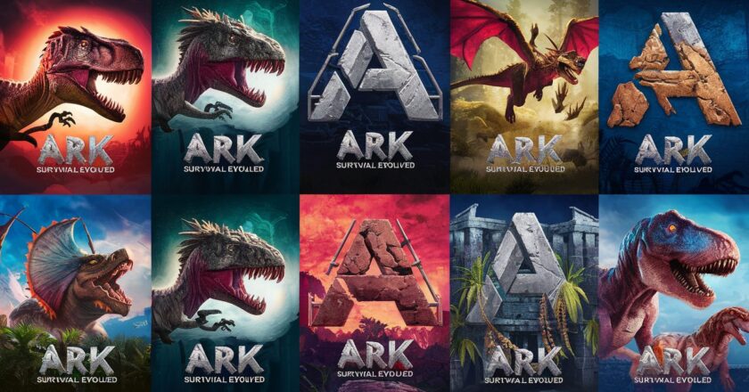 Ark: Survival Evolved (2017) game icons banners