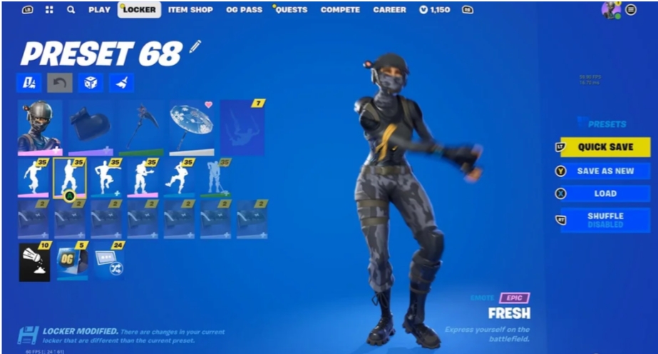 Own Rare Fortnite Emotes like ‘Fresh’ and ‘Rambunctious’ in 2024: Best Account Deals