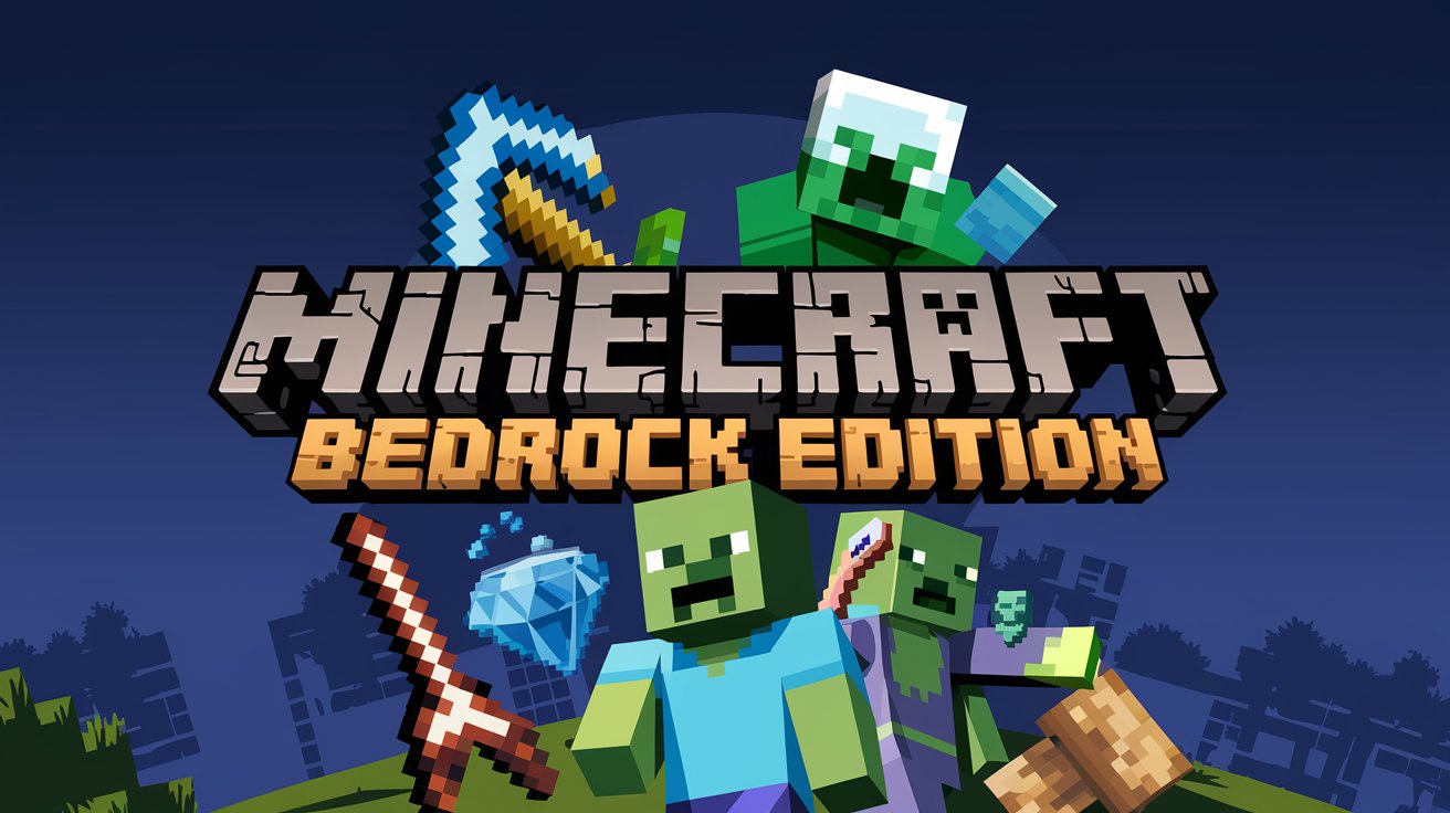 Minecraft: Bedrock Edition (2011) Game Icons Banners