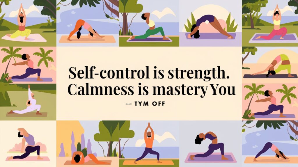 Self-Control is Strength. Calmness is Mastery. You - Tymoff