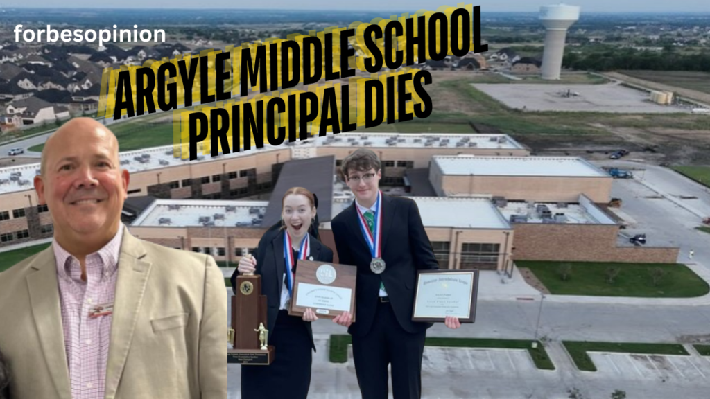 Argyle Middle School principal dies